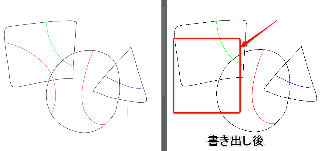 アニメーションセル出力時の線の色について Clip Studio Paintのみんなに聞いてみよう Clip Studio