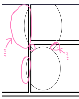 吹き出しをコマ内に収めたい Clip Studio Paintのみんなに聞いてみよう Clip Studio