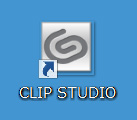 CLIP STUDIO PAINT（クリップスタジオペイント）のひらき方（かた）　ステップ1
