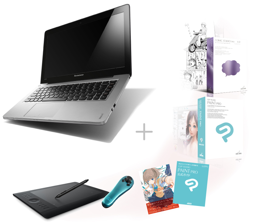 クリエイターデビューセット with Ultrabook™ 