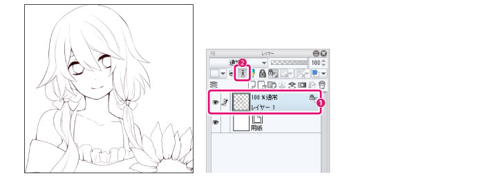 Clip Studio Paint リファレンスガイド 自動彩色 先行プレビュー