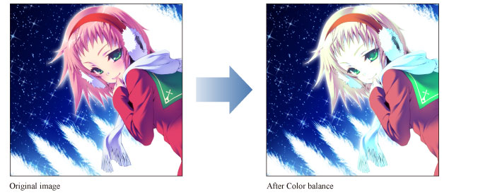 CLIP STUDIO PAINT Instruction manual - Color balance [PRO/EX]